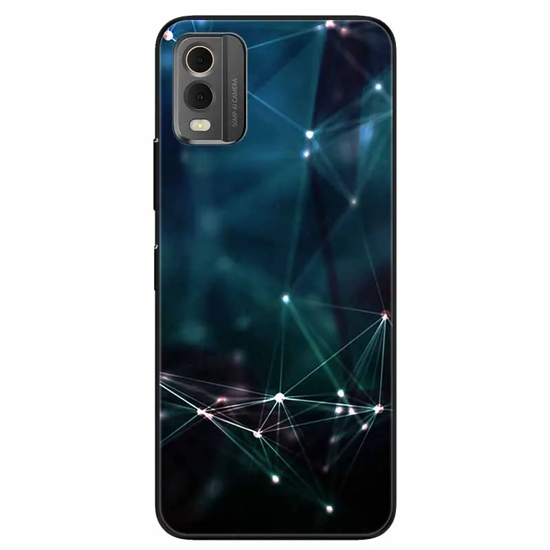Cartoon Silicone Protective Soft Bumpers with Cool Wolf Design Phone Case