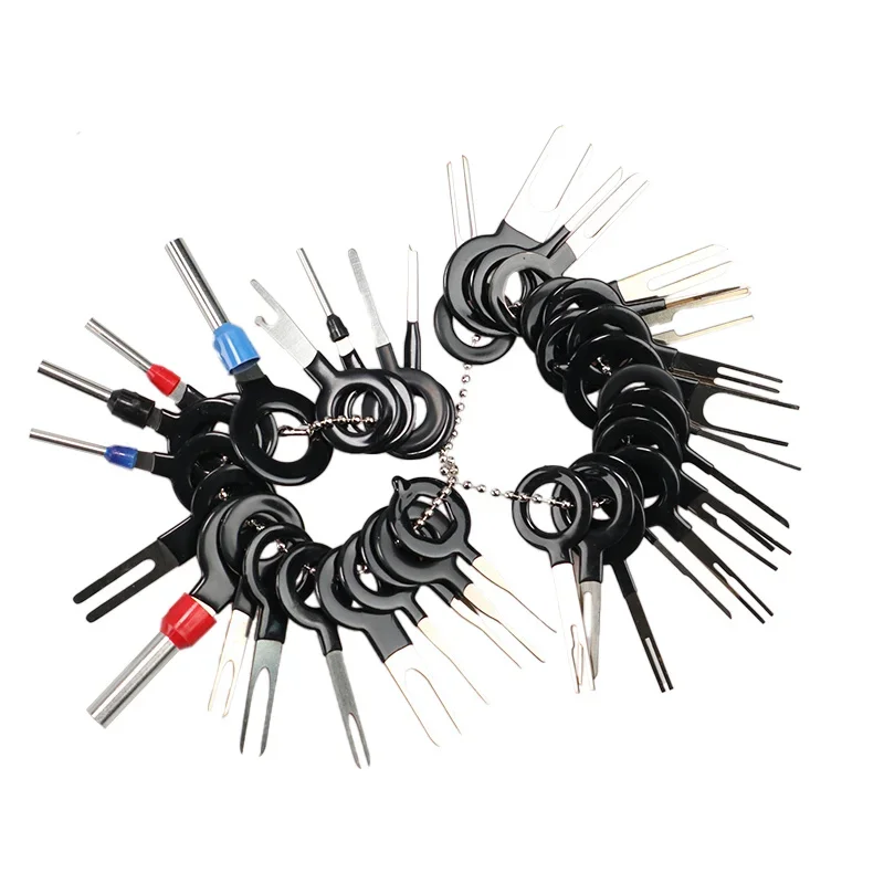 Car Terminal Extractor 3/11/18/21/26/36pcs Removal Electrical Wiring Crimp Connector Pin Kit
