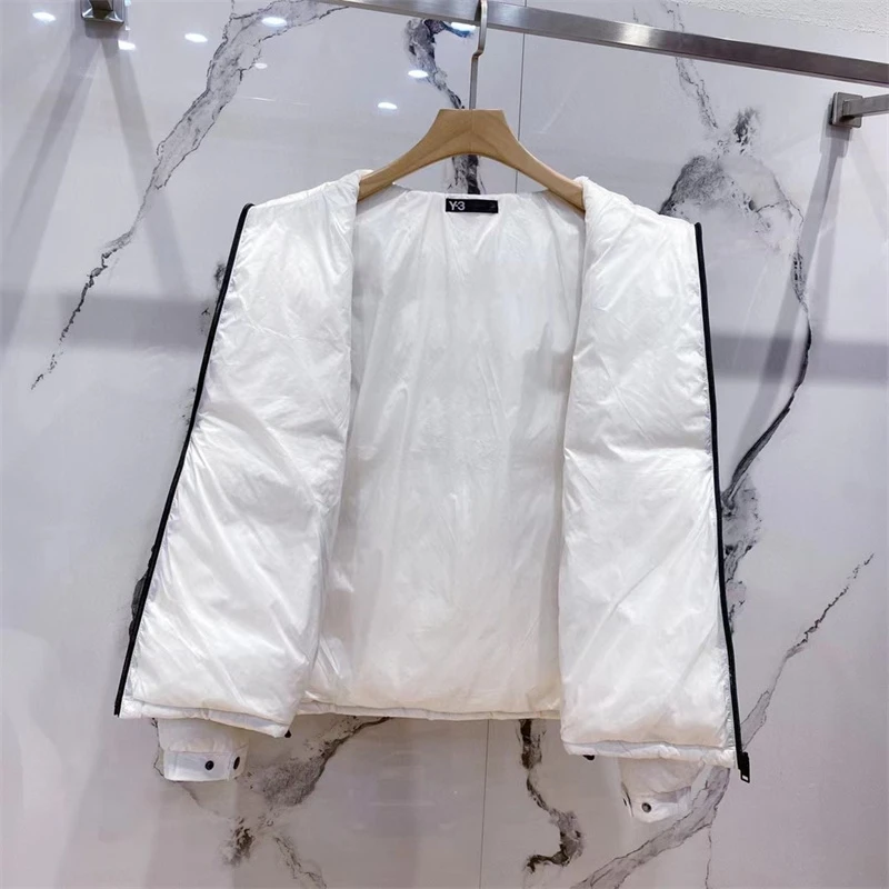 Y3 Yohji Yamamoto Autumn And Winter Classic Casual Coat Graphic