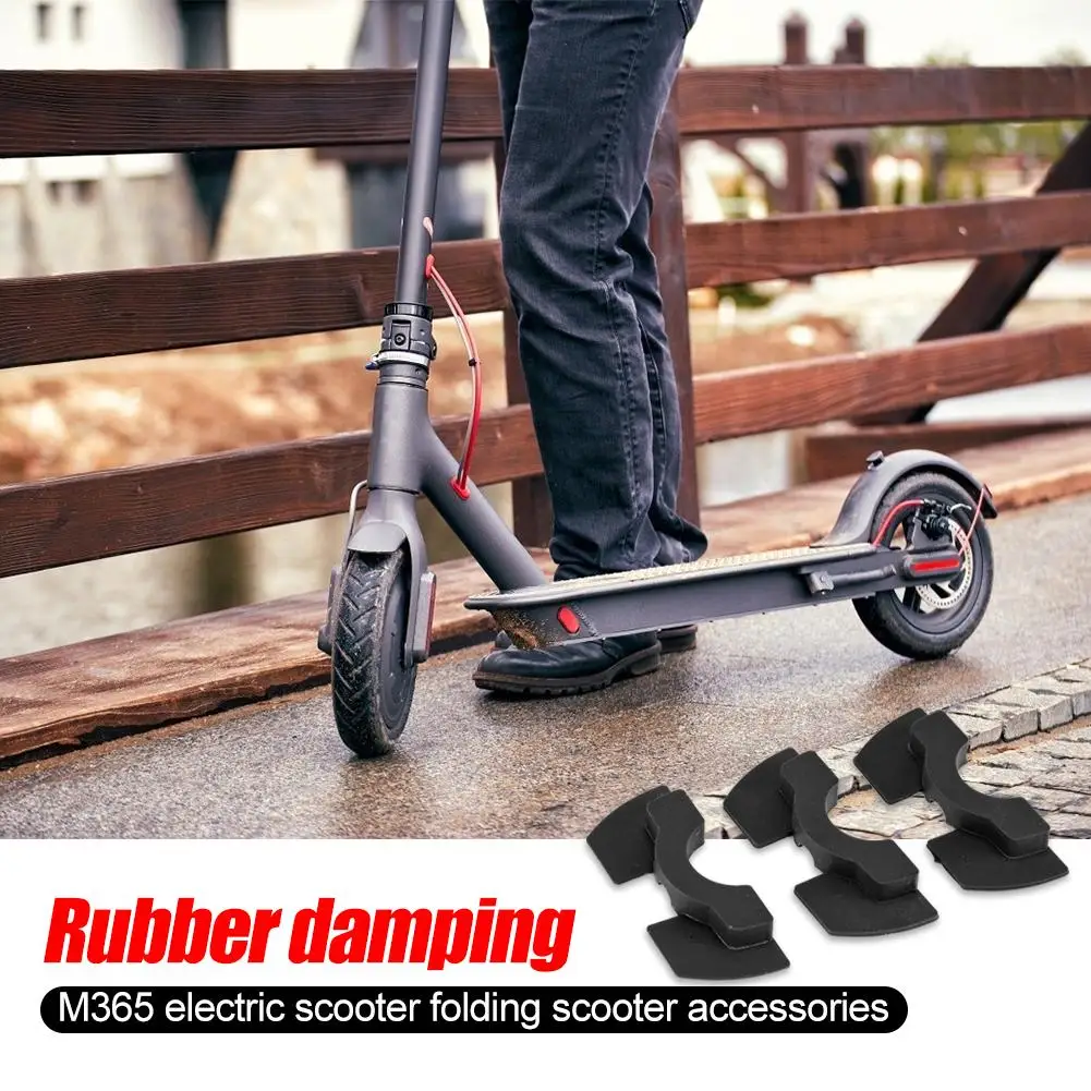 3Pcs Front Fork Shake Pad Shakeproof Electric Bike Shock Absorber Pad Wear Resist Foldable Scooter Accessory