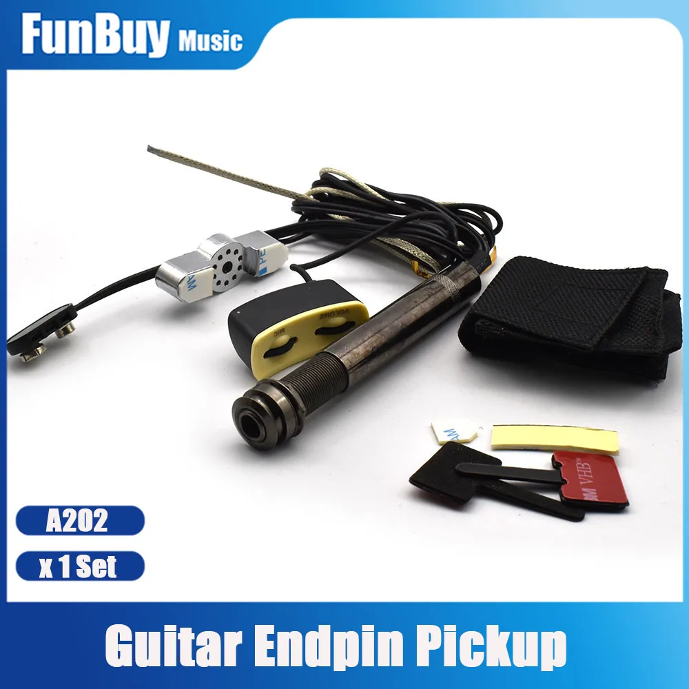 

Acoustic Folk & Classical Guitar Rocket EQ Equalizer piezo pickup sound hole end pin pick-up Acoustic guitar parts