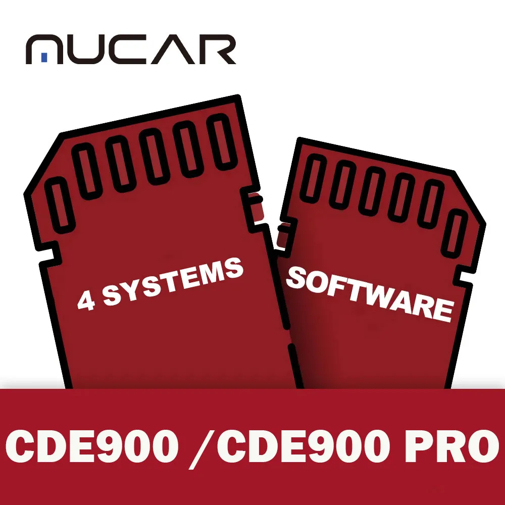 Обновление программного обеспечения MUCAR CDE900/CDE900 PRO функции сброса и ECM ABS SRS TCM T-CODE