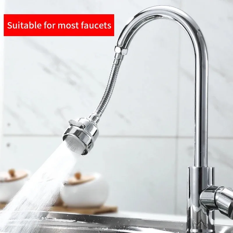 Kitchen gadgets 2/3 Mode Faucet 360 Degree Rotation Filter Extension Tube Shower Water Saving Tap Universal Kitchen Accessories