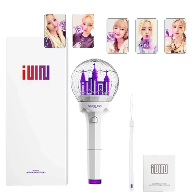 

Kpop (G)I-DLE Ver.2 Lightstick Castle Hand Lamp Gidle Concert Card Hiphop Party Light Stick Flash Fluorescent Fans Toys Gift