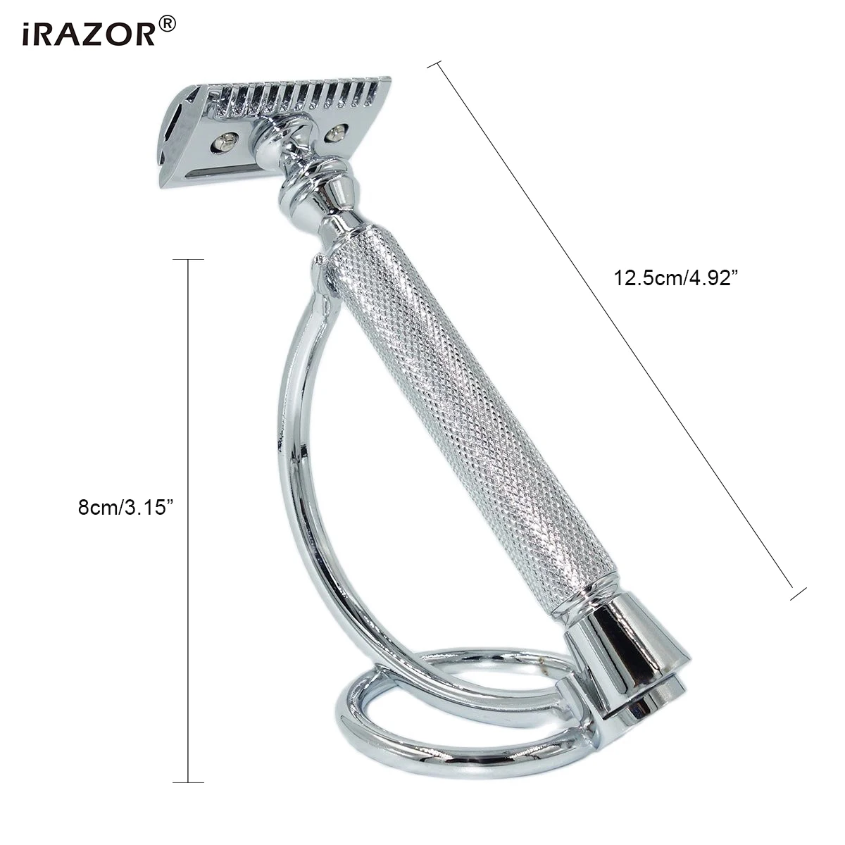 IRAZOR-Barbear e Grooming Razor com Suporte de