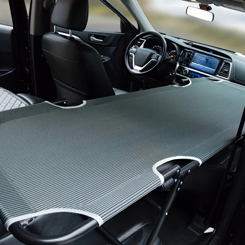 Convenient Car Travel Bed, Camping Car Mat, Rear Seat, Folding Travel Bed, Sleeping Artifact for The Co-pilot