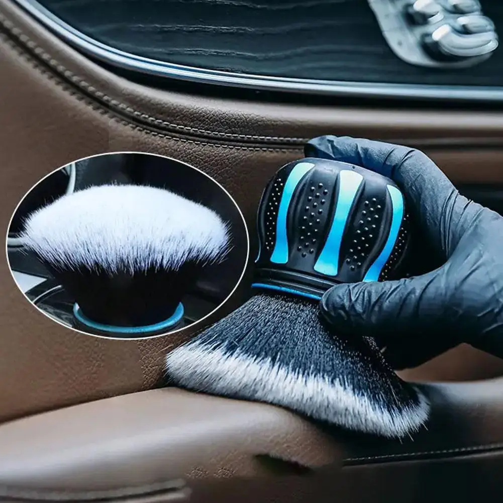 Versatile Soft-Bristle Detailing Brush for Interior & Delicate Surface Care