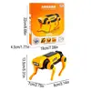 DIY Robot Dog Kit Intelligent Robot Dog Toys Solar Powered Robotics Kit Science Experiment Kit Solar Mechanic Dog Learning game 6