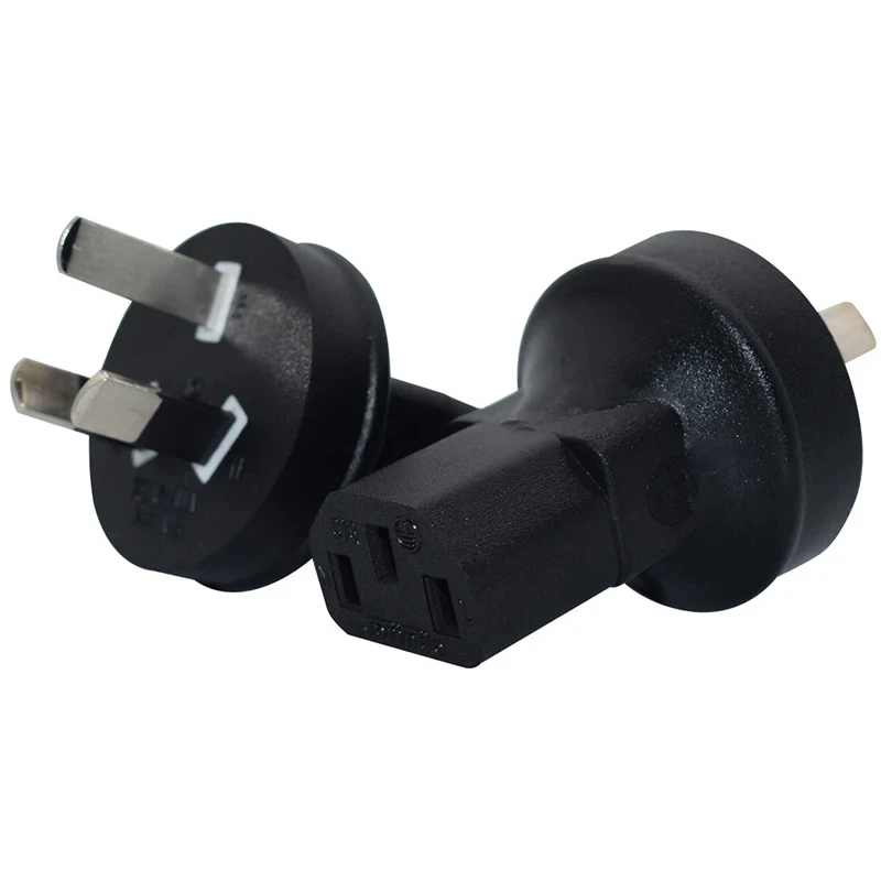 Plug Adapter AC Adapter Power Plug Connector 1pcs IEC320 C13 C5 C7 to AU UK EU US Convert Connector European Australia America 5-15R to C14 C5 C7 C13 Adapter Socket Plug