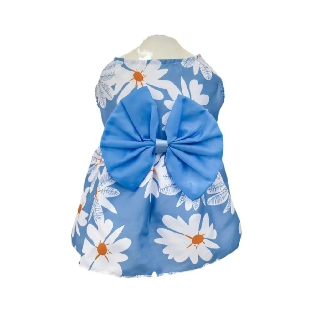 שמלת כלב XS-XXL נשימות bowknot החצאית חמודה bowknot החצאית חמודה קיץ קיץ