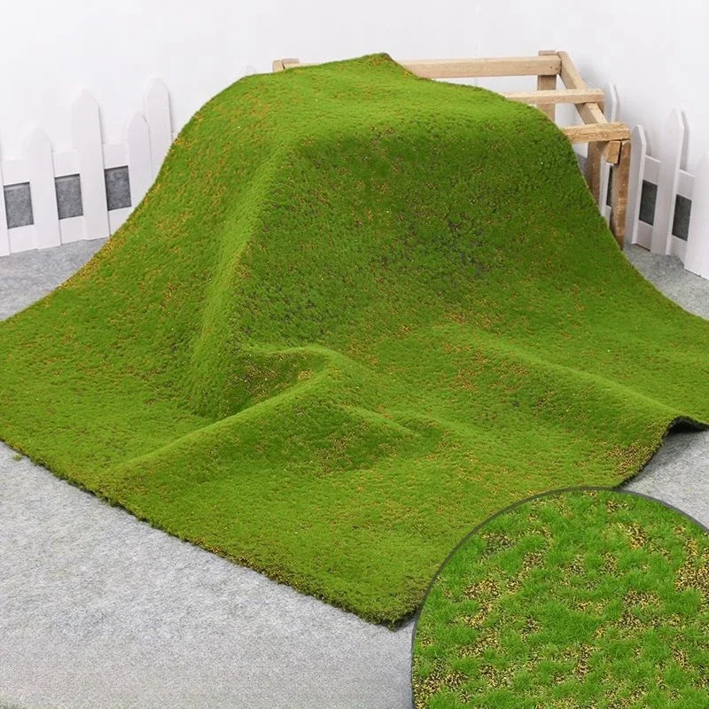 Artificial Turf Grassland Fake Grass Lawn Carpet artificial grass mats Outdoor Grass Mat Moss Carpet Outdoor Garden Decorations