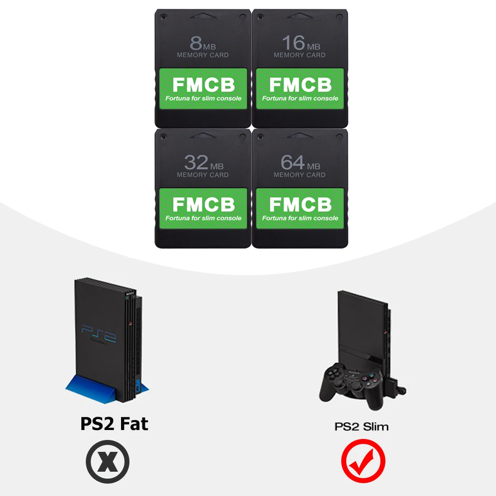 Tarjeta Mcboot FMCB Scheda McBoot gratuita per Sony PS2 Playstation 2