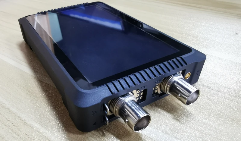 1GSa/s samplerate 150M bandwidth FFT Spectrum Analysis+Protocol Decoders Portable oscilloscope 2