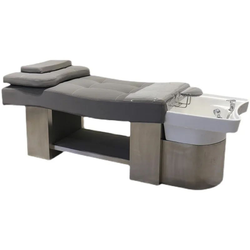 

Shampoo Chair Barber Shop Water Circulation Chinese Medicine Fumigation Head Treatment Massage Couch