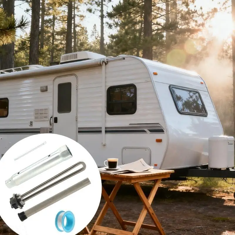 G7NA 520900 520789 Upgrade-Teile für Warmwasserbereiterelemente für Wohnmobile mit Anodenstange und Gewindemontagesystem – Detail 1