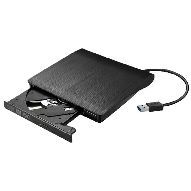 3.0 USB 외장형 DVD 드라이브 고속 휴대용 CD/DVD +/-RW 버너 (노트북용) Linux-A31R