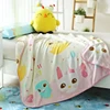 Spring Summer Newborn Blanket Children Lunch Break Single Layer Baby Blanket Kindergarten Blanket Office Cover Blanket Flannel 4