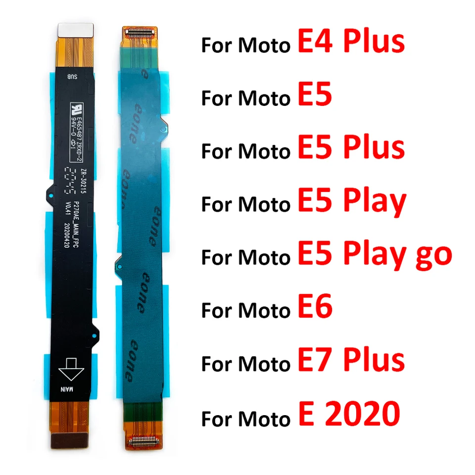 Mainboard For Motorola Moto E4 E5 Play Go E6 E7 Plus E 2020 E2020
