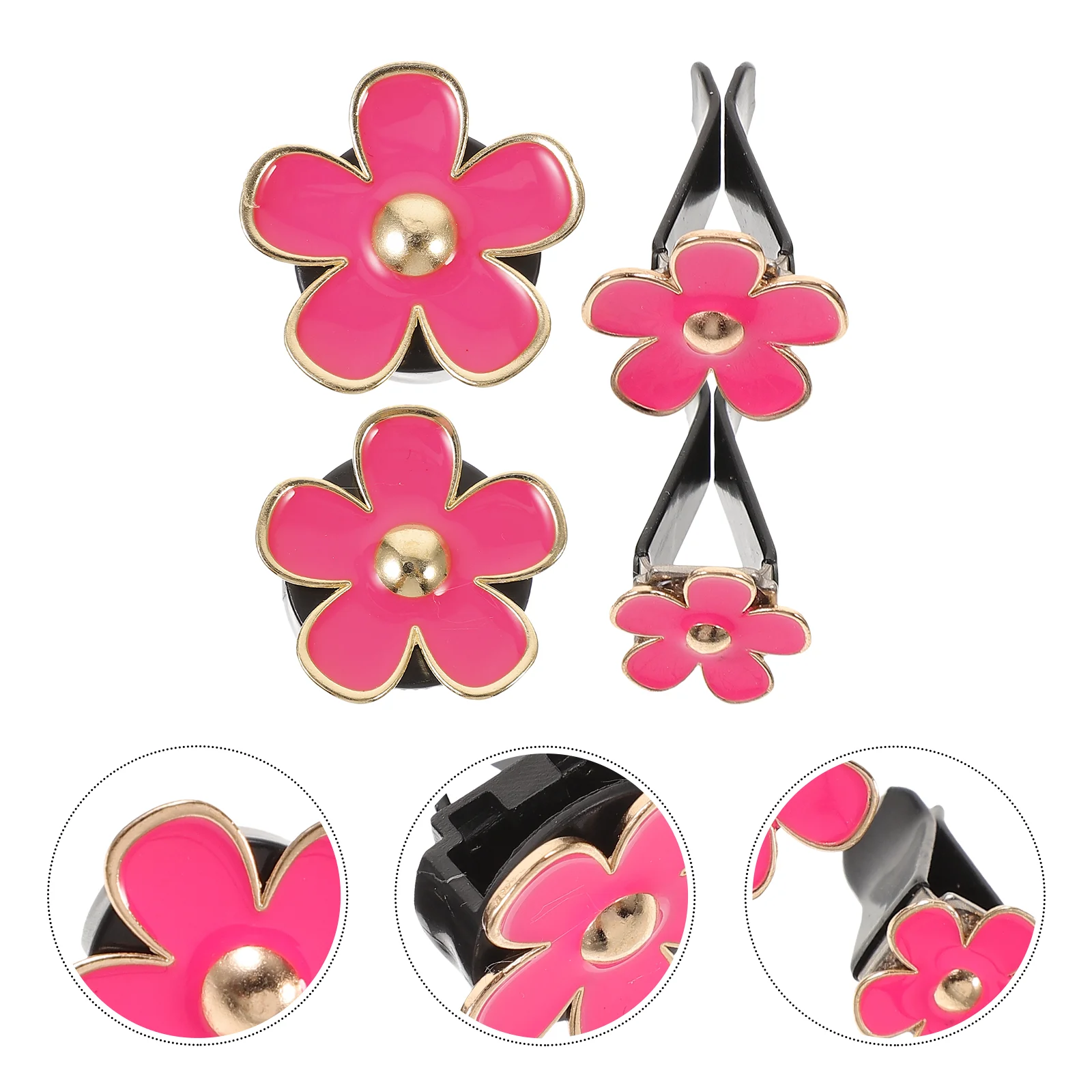 

Flower Car Air Freshener Clips Cute Car Vent Clips Daisy Car Charms Air Conditioner Clips Dashboard Decorations Car Interior