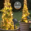 1/2/4 Pack 100LED Solar String Lights Outdoor 8 Mode Solar Fairy Light 12M Garden Yard Decorative String Lights Christmas Party 4