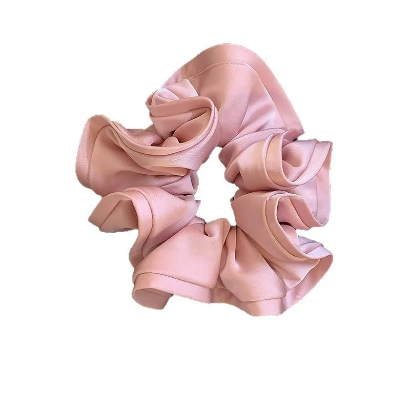1 Stück Koreanischer Stil Frühlings-Haarreif mit Blütenknospen-Design, Hochwertiger Haargummi für Duttfrisuren, Rosa Haaraccessoire – Detail 5