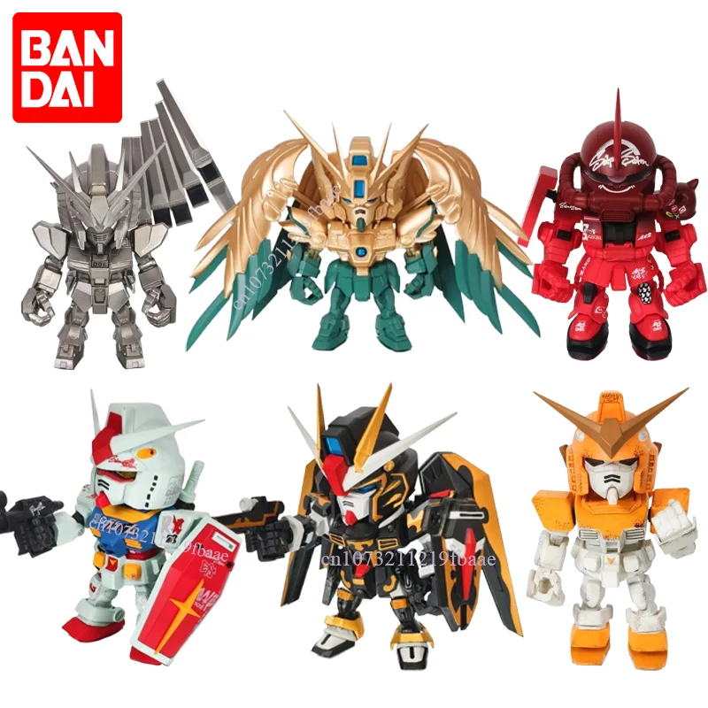 Original Bandai Gundam Blind Box QMSV 5TH Anniversary Special Toy