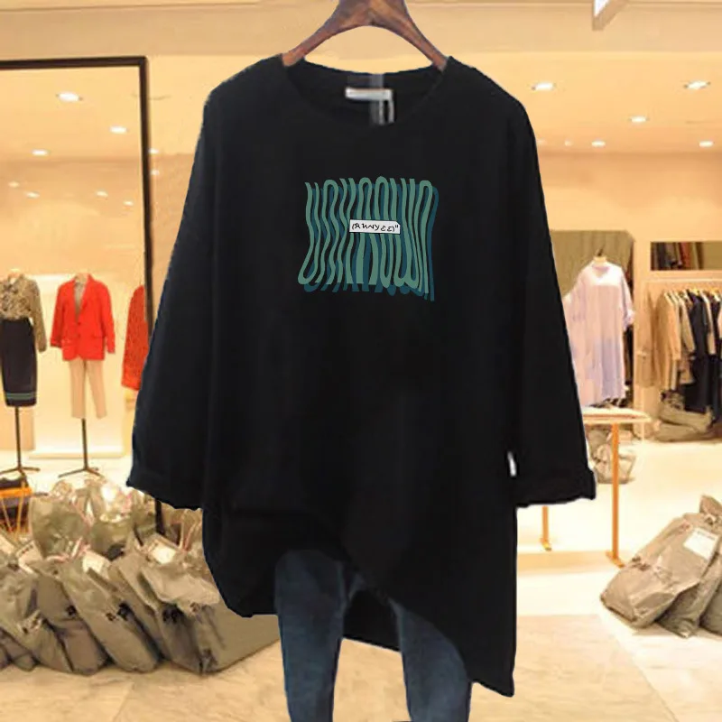 Autumn Winter Long Sleeve Cotton Nursing T-shirt Fashion Print Maternal Woman Breastfeeding Clothes Lactation Top Tees Pregnancy 3
