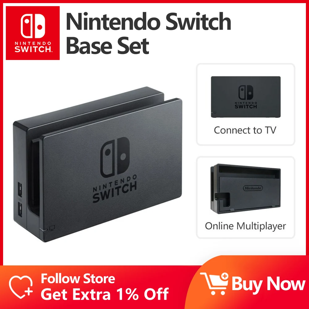 Nintendo Switch Base Set for Nintendo Switch Video Game Console Connect