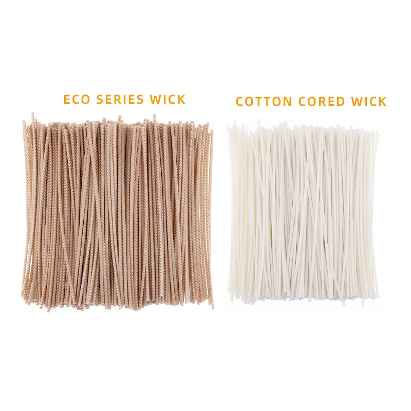 Candle Wick Candle Wicks 10pcs ECO Cotton Candle Wicks DIY Candle Supplies Smokeless On-Toxic Environmentally Material Making