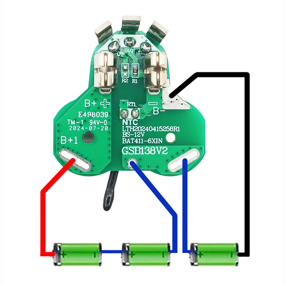 BAT411 Li-Ion Batterie Kunststoff Fall PCB Lade Schutz Platine Für Bosch 10,8 V 12 V BAT412A Shell Box BAT413A BAT411A – Detail 3