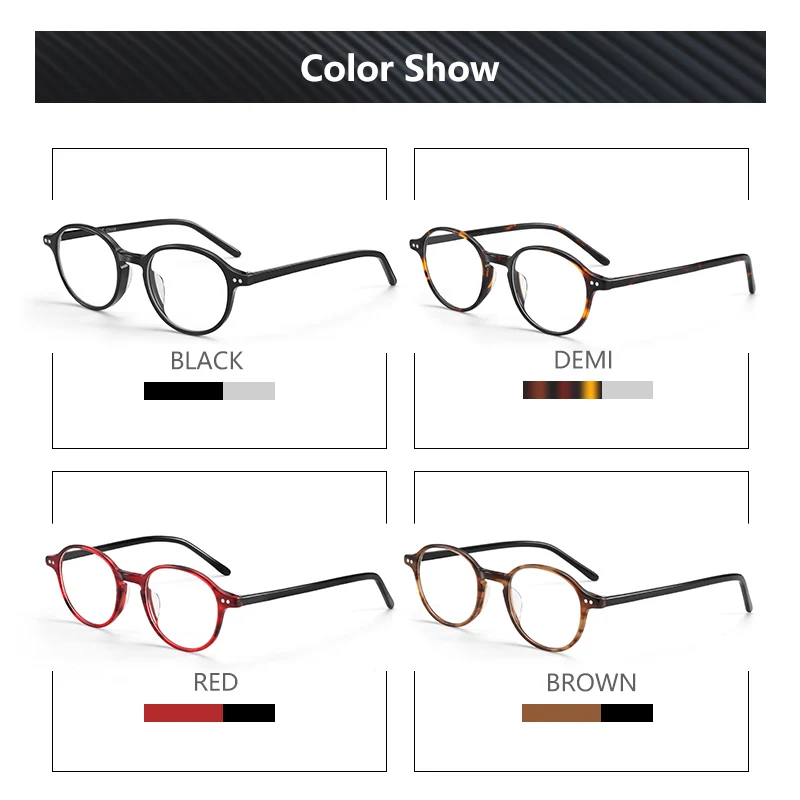 Round Prescription Progressive Glasses Frame Women Men Anti Blue Light Photochromic Optical Eyewear Myopia Eyeglasses myopia eyeglasses