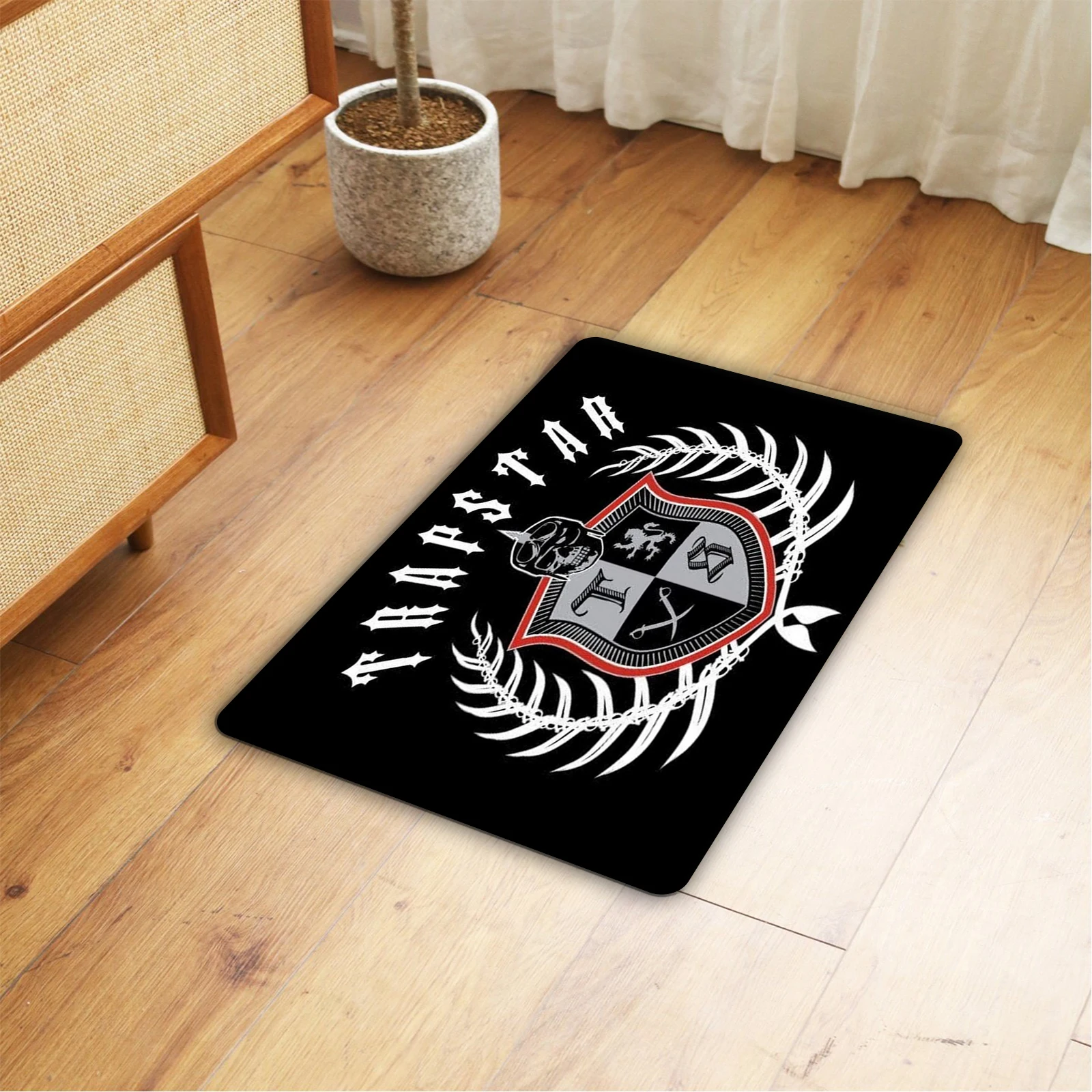 Trapstar London Popular Fashion Area Rug Carpet Rug for Living Room Bedroom Sofa Doormat Decoration Kid Play Non-slip Floor Mat