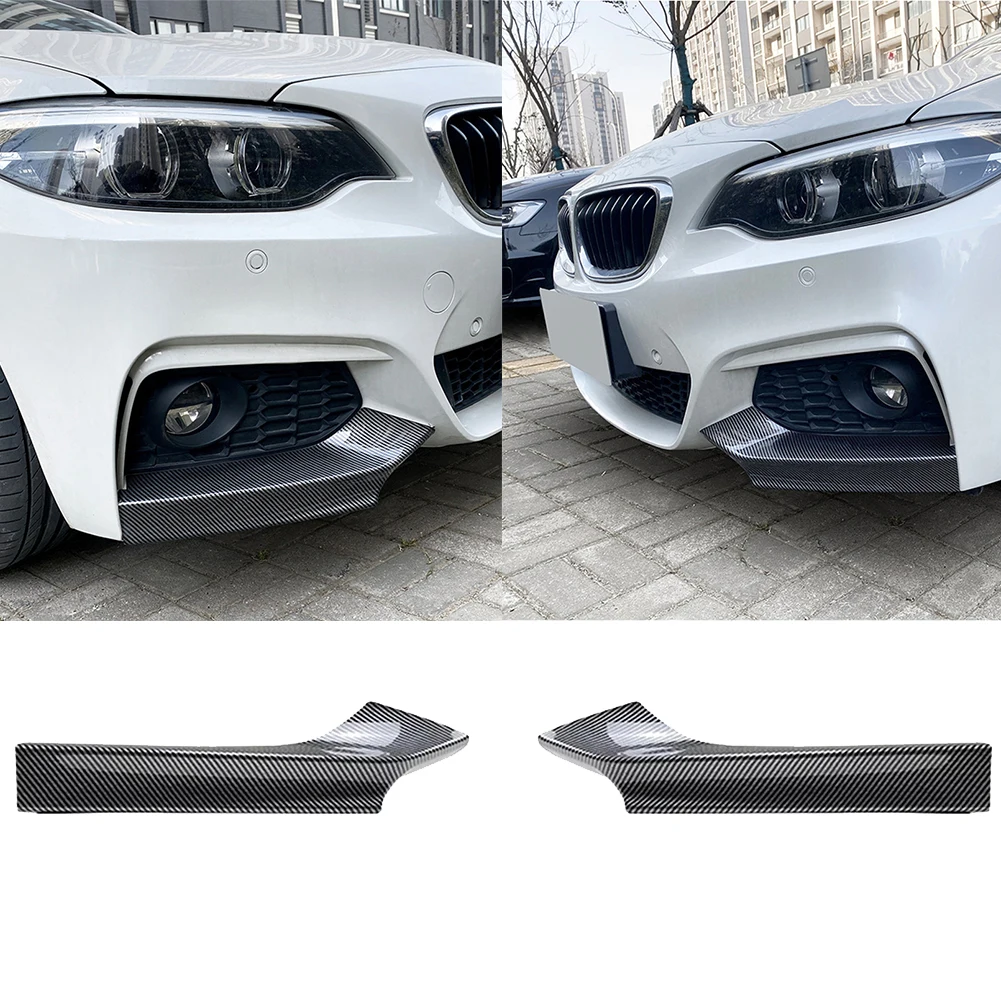 

Автомобильный передний бампер, боковая губа, спойлер, крышка для BMW 2 серии F22 F23 M Sport 2014-2022, сменные Внешние детали