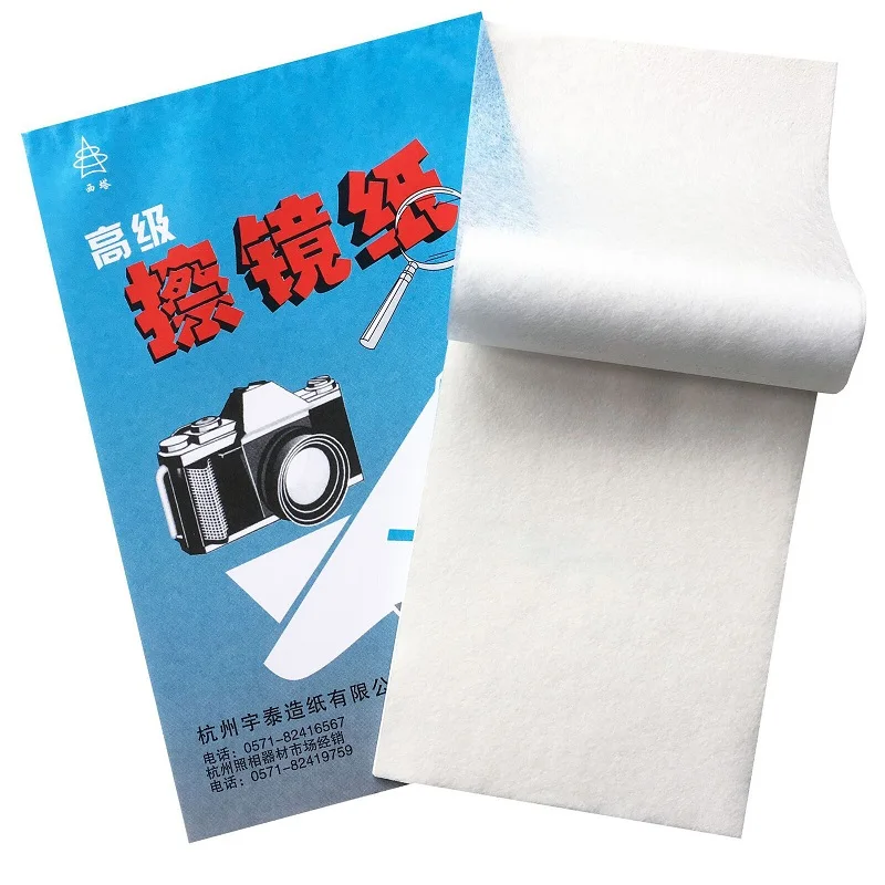 Description Picture 5 of itemSelens 100 Sheets 10x15cm Soft Camera Lens Tissue Filter Screen Cleaning Paper Booklet For Phone Screen Glasses Lens clean 안경닦이
