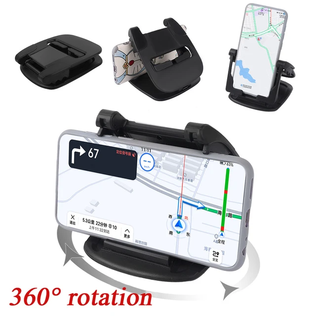 support pince voiture universel pour smartphone et gps