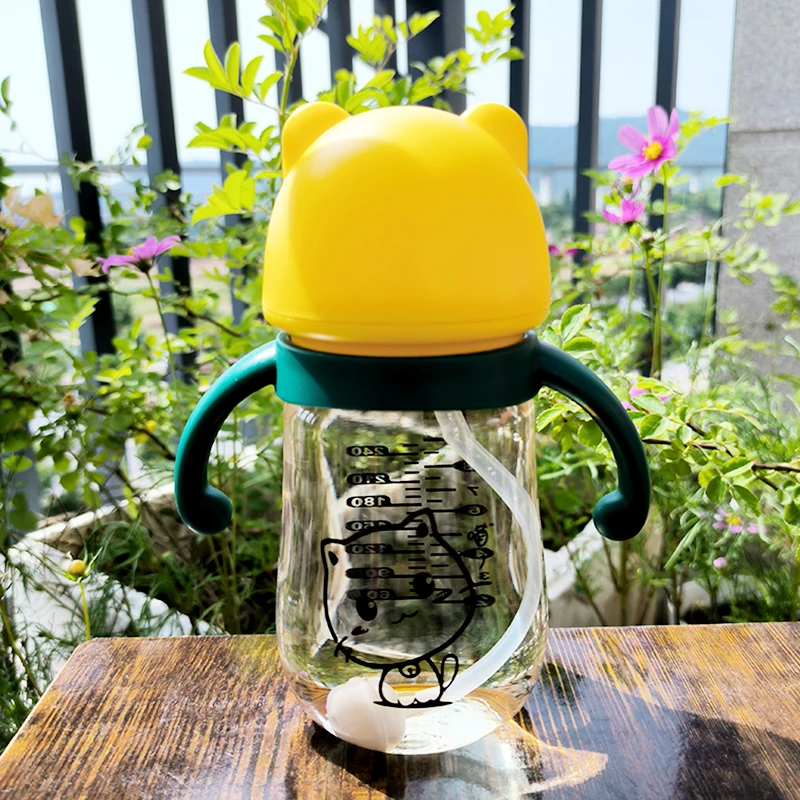 PPSU Baby Bottle with Straw description 9