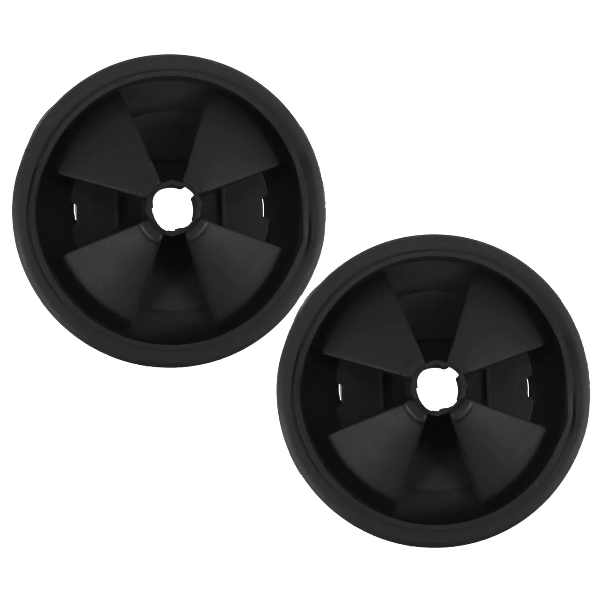 2Pcs Silicone Waste Disposer Anti Splashing Cover 87mm Outer Diameter Fit for InSinkErator Food Waste Disposer 2