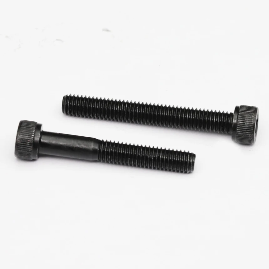 M3 M4*45/50/55/60/65/70 12.9 Grade Black Carbon Steel Full Half Thread DIN912 Cap Cup Allen Head Bolt Hex Socket Screw
