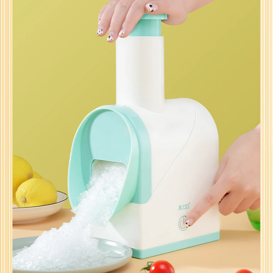 MeiZhiKou Multifunctional Food Processor Manual Chopper with Clear Container