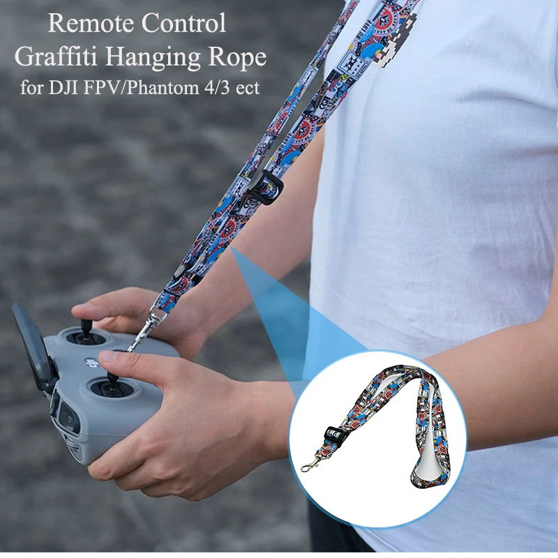 Sangle de cou télécommande DJI FPV AVATA Phantom 3/4 Inspire 1/2