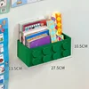 Building Blocks Refriger  Atorstorage Rack Magnetic Wall-mounted Sundry Items Storage Box Refrigerator Side Storage Rack 6