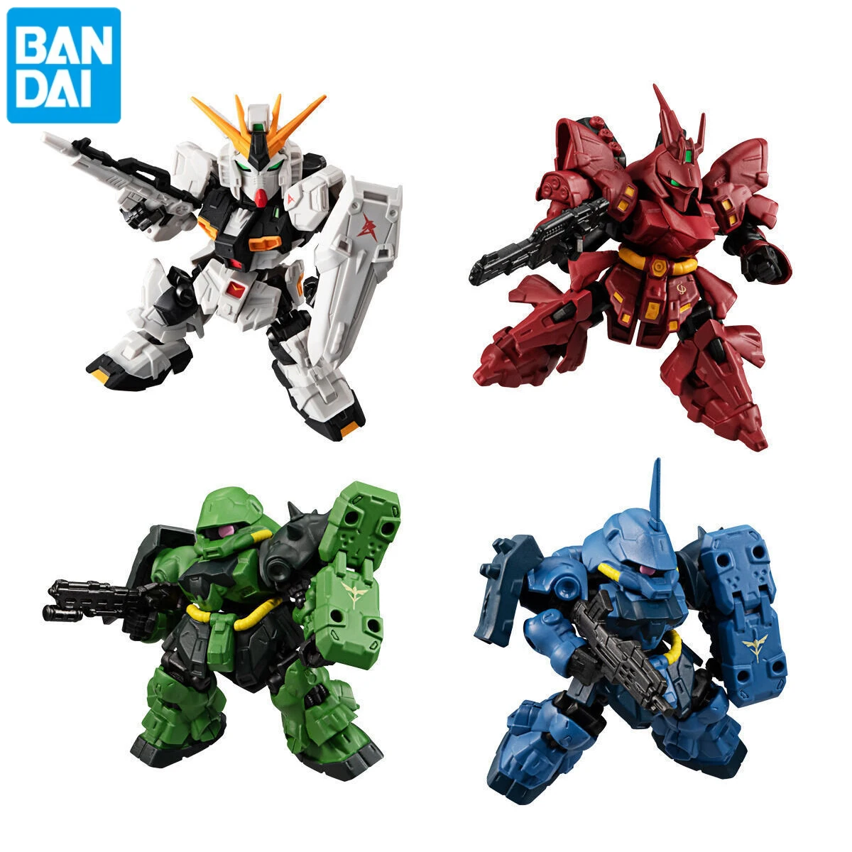 Bandai Food Play Mjg Mobility Joint Gundam Vol.2 Rx-93 Sazabi Great Demon Action Figure Brinquedos Model