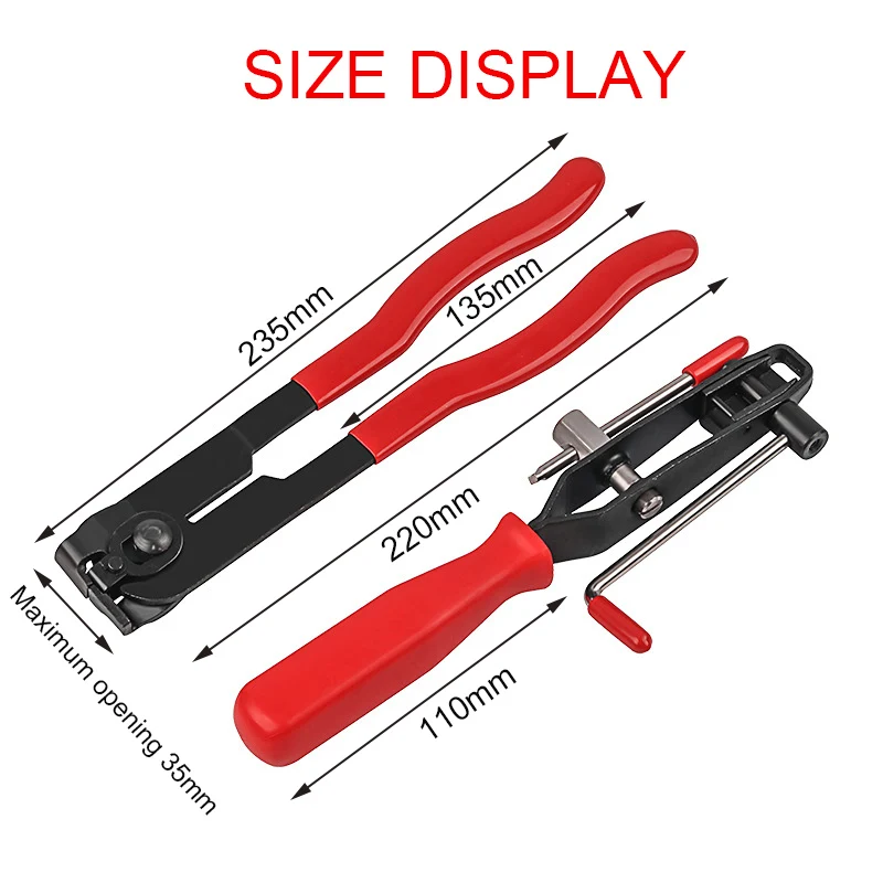 Car ATV Auto Joint Banding Boot Axle Clamp Tool Half Shaft Boot Band Buckle Clamps Repair Install Tools Axle Clamp cv boot clamp