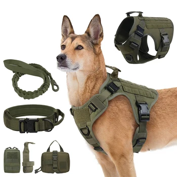 Tactical Dog Harness Set 1