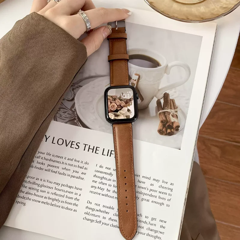 Premium Leather Watch Straps - Elegant Replacement Bands