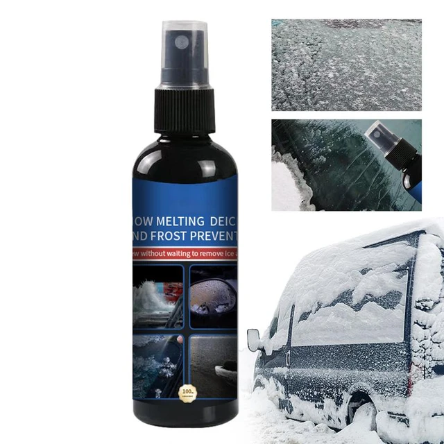 DeIcer for Car Windshield, Auto Windshield Deicing Spray Snow Melting Spray Windshield DeIcer