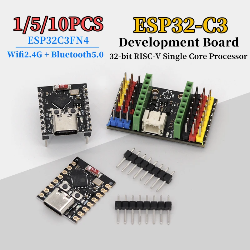 บอร์ดพัฒนา ESP32-C3 SuperMini WiFi Bluetooth สำหรับ Arduino