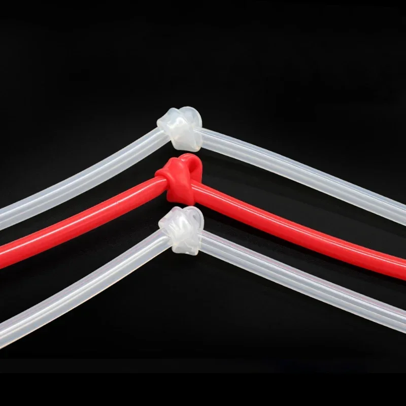 1/5/10M 0.5x1 Food Grade Silicone Rubber Hose ID 0.5mm x 1mm OD Flexible Nontoxic Silicone Tube Pump Pipe silicone tube rubber hose rubber tube rubber tubing
