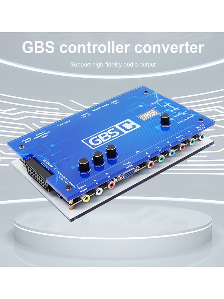GBS 컨트롤러 컨버터 액세서리 게임 콘솔 컴포넌트 컨버터, SEGA 드림캐스트 플레이스테이션 2 용 HDMI 호환 출력