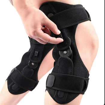NUOVO 1 pz esoscheletro regolabile attrezzatura per ausilio alla camminata per anziani riabilitazione del ginocchio ginocchiera protettiva per allenamento articolare della gamba